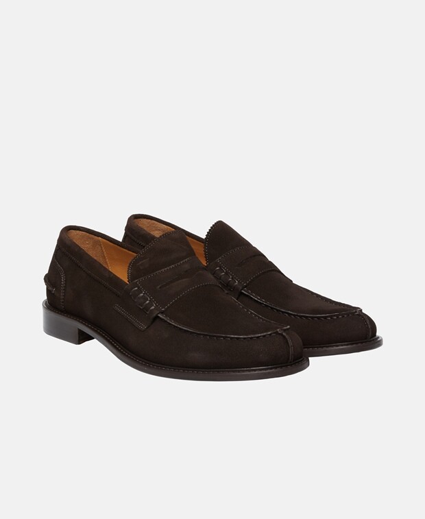 

Лоферы Florsheim, темно коричневый