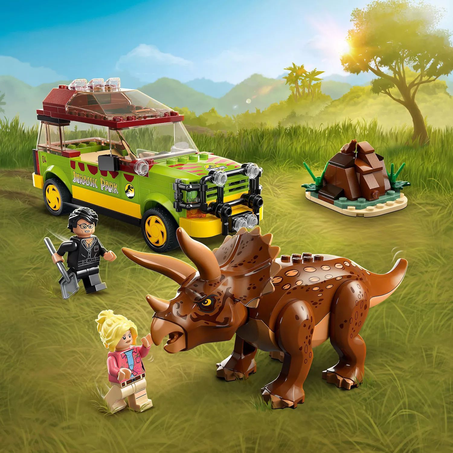 LEGO <b>Jurassic</b> Park Triceratops Research 76959 Набор строительных игрушек (2...