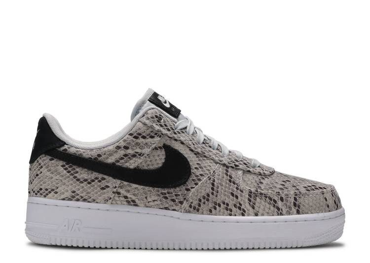 

Кроссовки Nike AIR FORCE 1 LOW 'SNAKESKIN', белый, Белый;серый