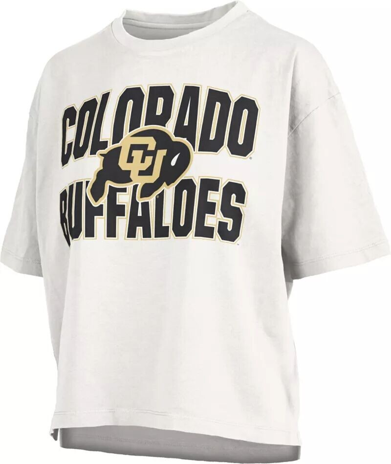 

Женская белая футболка Maxima Pressbox Colorado Buffaloes