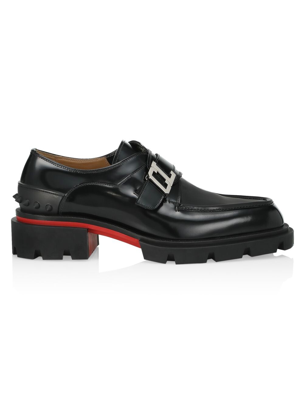 

Наши кожаные оксфорды Georges Christian Louboutin, черный