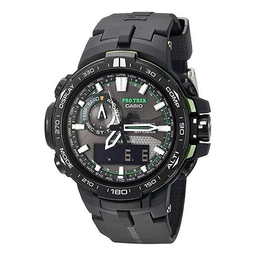 

Часы CASIO Solar Powered Sports Mens BlackGreen Analog, зеленый