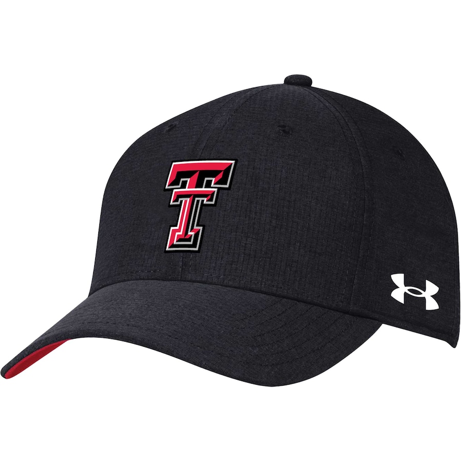 

Бейсболка Under Armour Texas Tech Red Raiders, черный