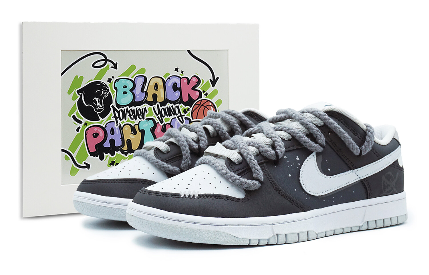 

Мужские кроссовки для скейтбординга Nike Dunk, Gray