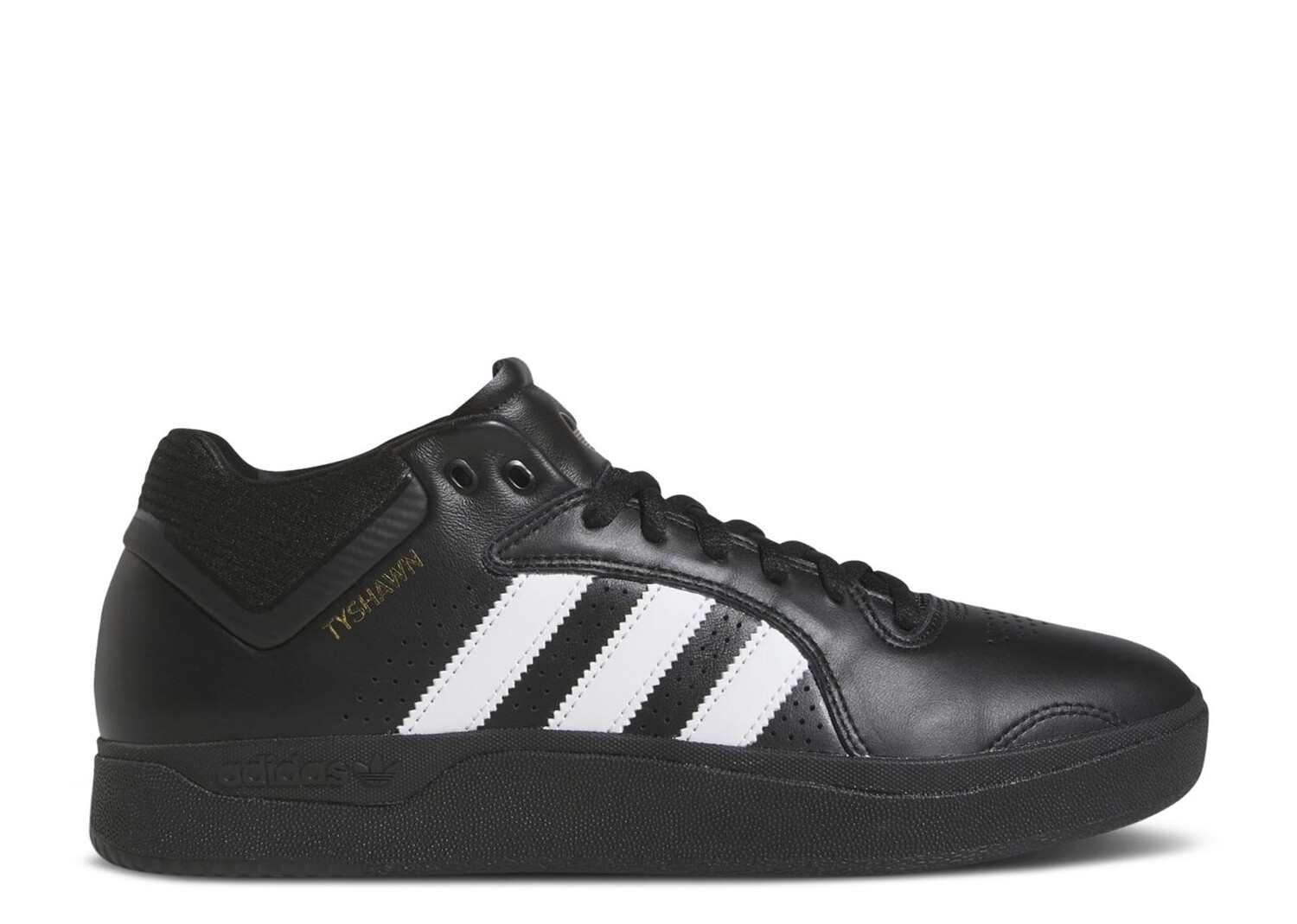 

Кроссовки adidas Tyshawn Remastered 'Black White', черный