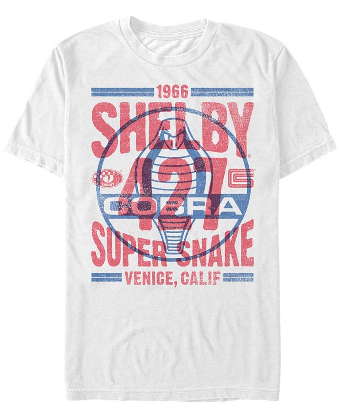 Мужская футболка Shelby Cobra No Mercy с коротким рукавом Fifth Sun, белый