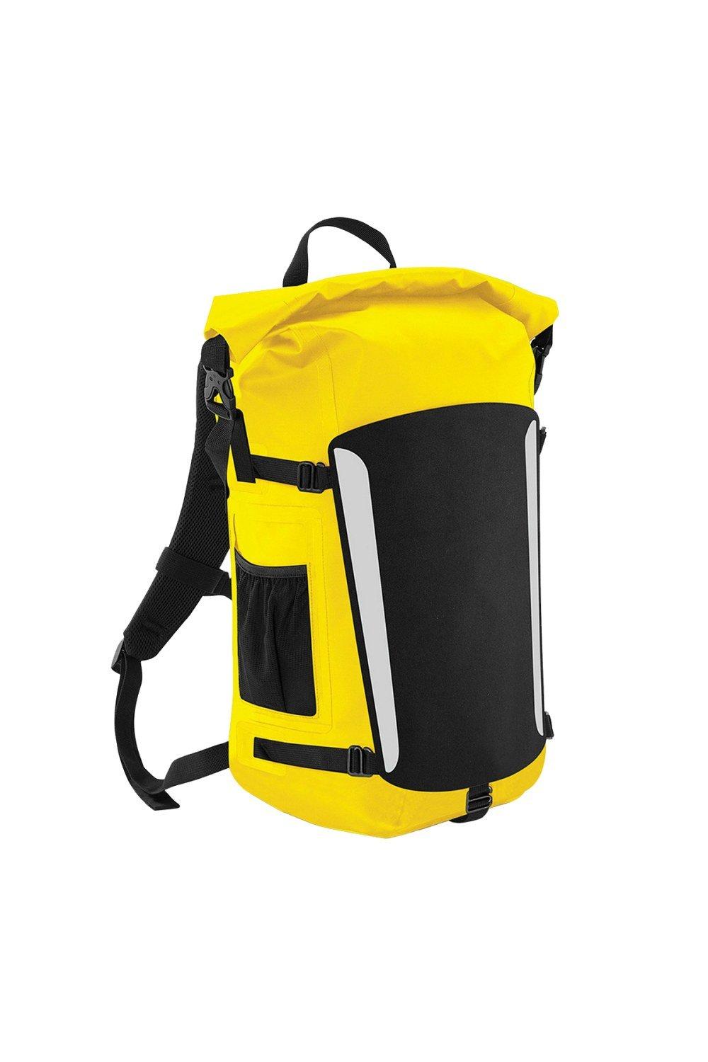 цена Водонепроницаемый рюкзак Submerge объемом 25 литров (2 шт.) Quadra, желтый