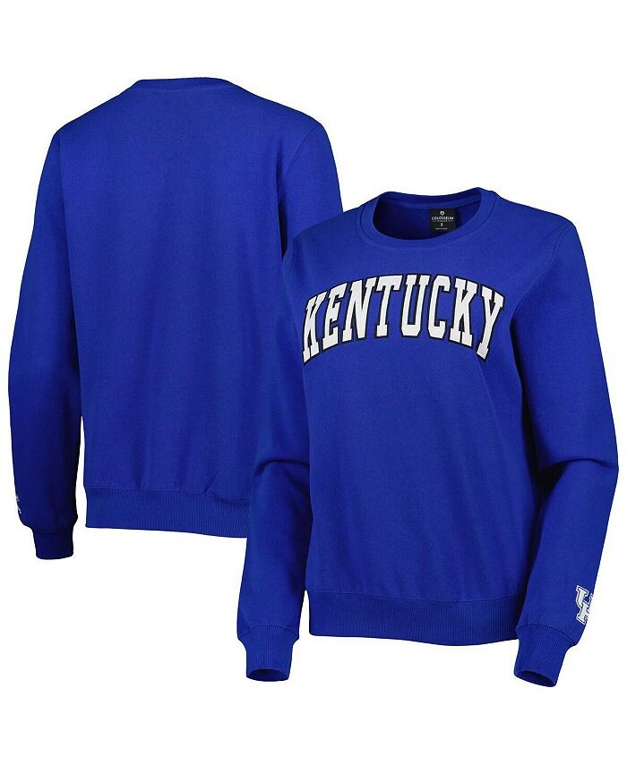 

Женский пуловер-толстовка Royal Kentucky Wildcats Campanile Colosseum, синий