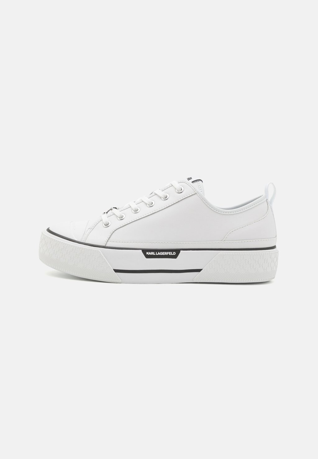 

Низкие кроссовки Men Kampus Max Lace KARL LAGERFELD, белый