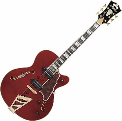 Электрогитара D'Angelico Excel Series 59 Hollow Body Electric Guitar w/ USA Seymour Duncan P-90s and Stairstep Tailpiece Viola DAE59VIOGT, New, Free Shipping