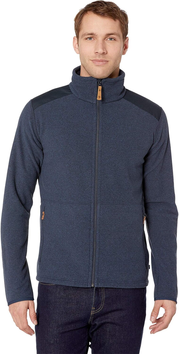 

Куртка Sten Fleece Fjällräven, темно-синий