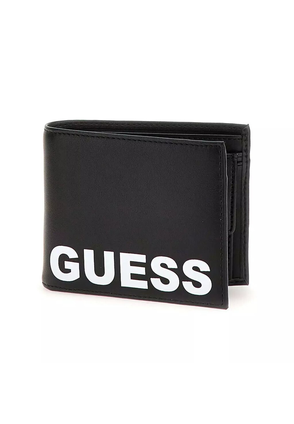 

Кошелек MAXI LOGO BILLFOLD W COIN POCK Guess, черный