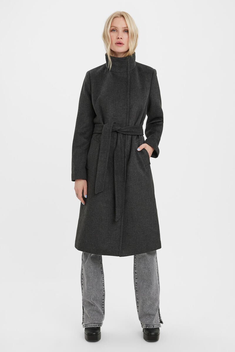 

Тканевое пальто Vero Moda, серый