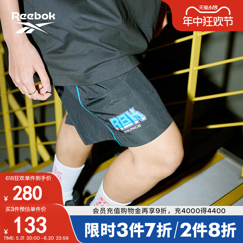 

Шорты Reebok, черный