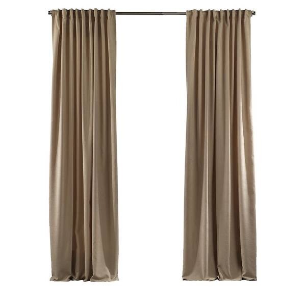 

Бархатная штора Puude Home Design 1Stück XLang Beige 140*275, 25x1x140 см, бежевый