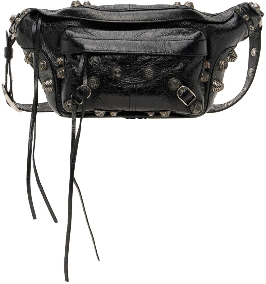 

Черный клатч Le Cagole среднего размера Balenciaga
