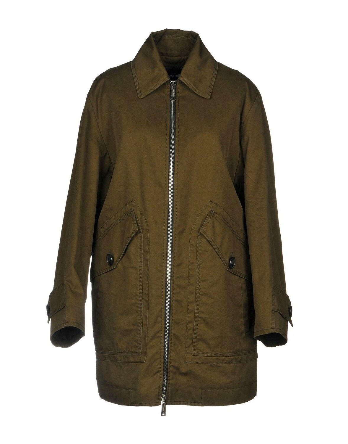 

Пальто Dsquared2, зеленый