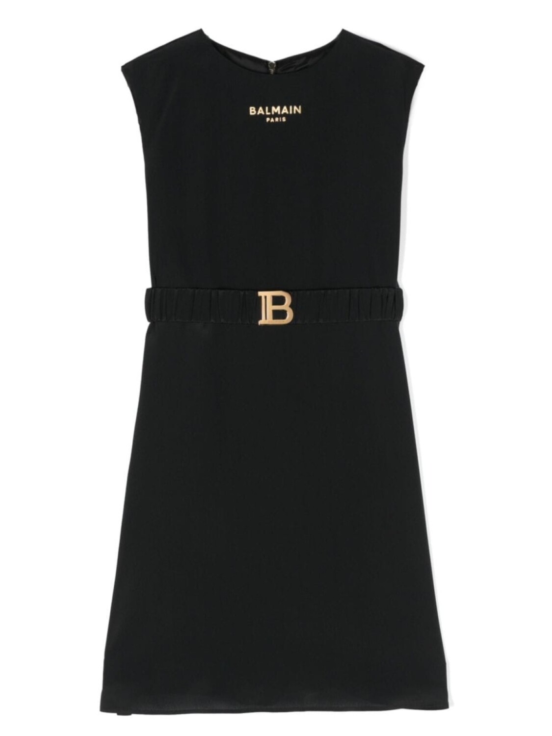 

Balmain Kids платье с логотипом, черный