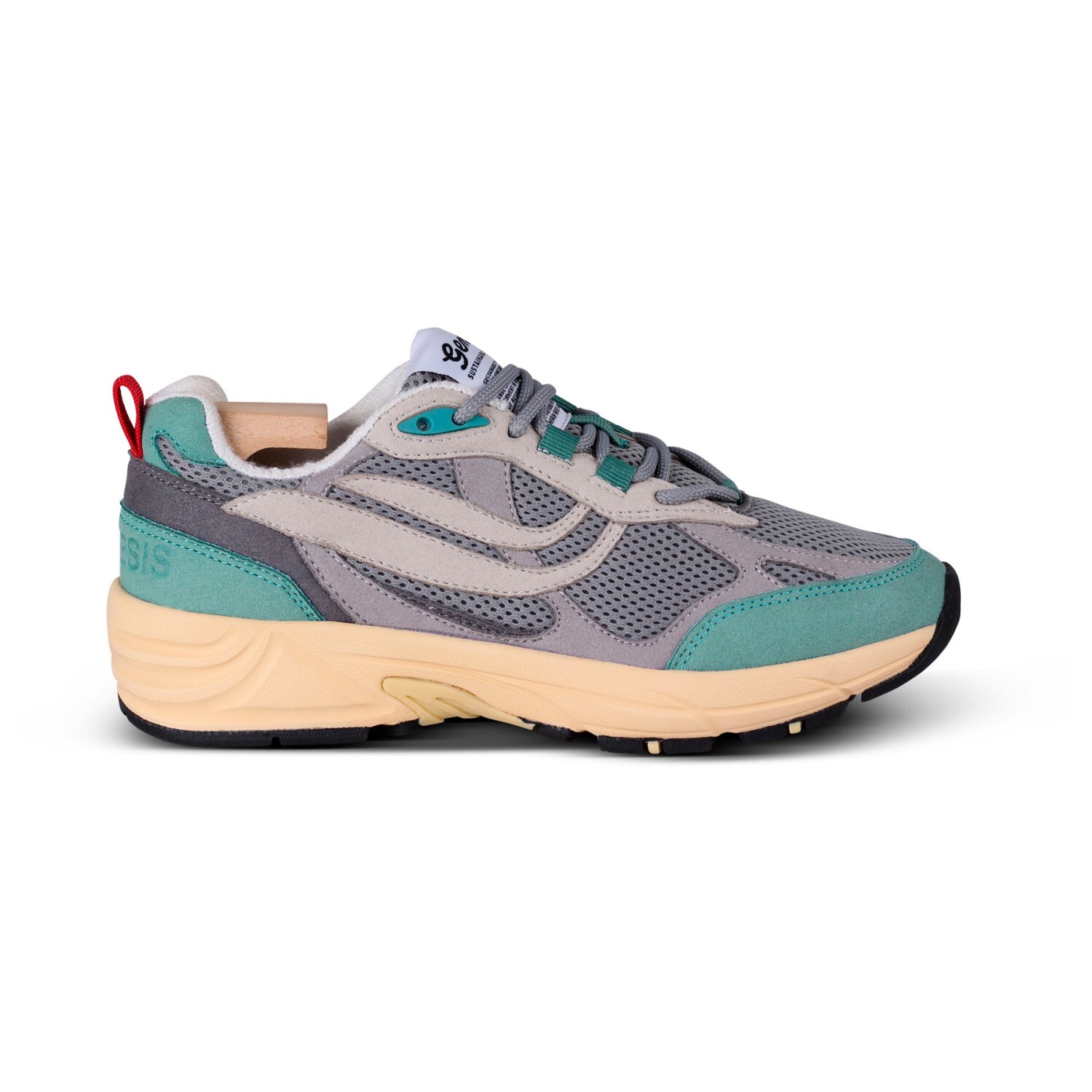 Кроссовки Genesis Footwear G Eco'99 Sugarcane PET, цвет Teal/Grey/Platinum