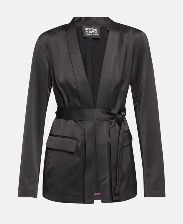 

Блейзер Scotch & Soda, цвет Caviar Black