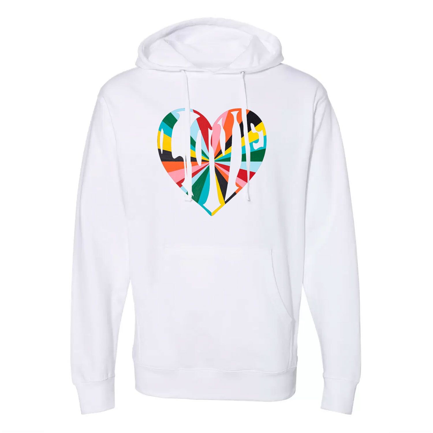 

Взрослая Келли Стайн Толстовка с капюшоном Love In A Heart Licensed Character, белый