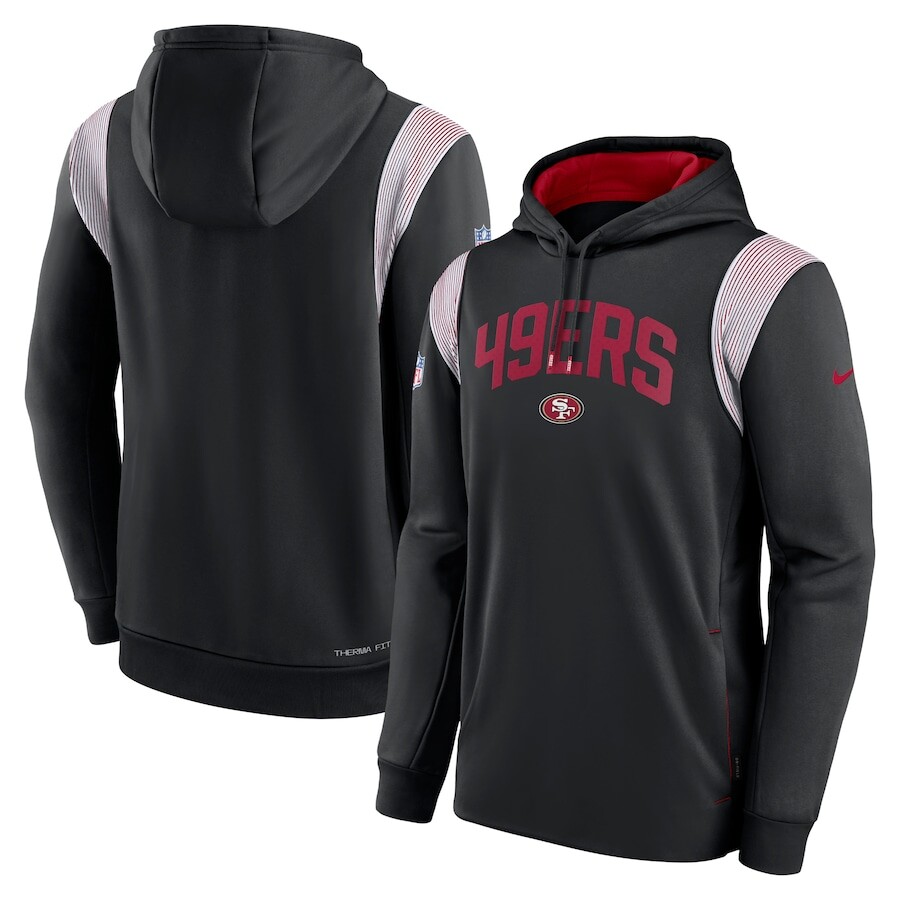

Пуловер с капюшоном Nike San Francisco 49Ers, черный