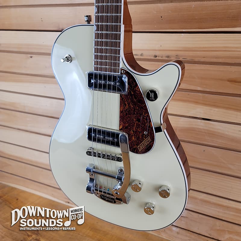 Электрогитара Gretsch G5210-P90 Electromatic Jet Two-90 with Bigsby - Vintage White