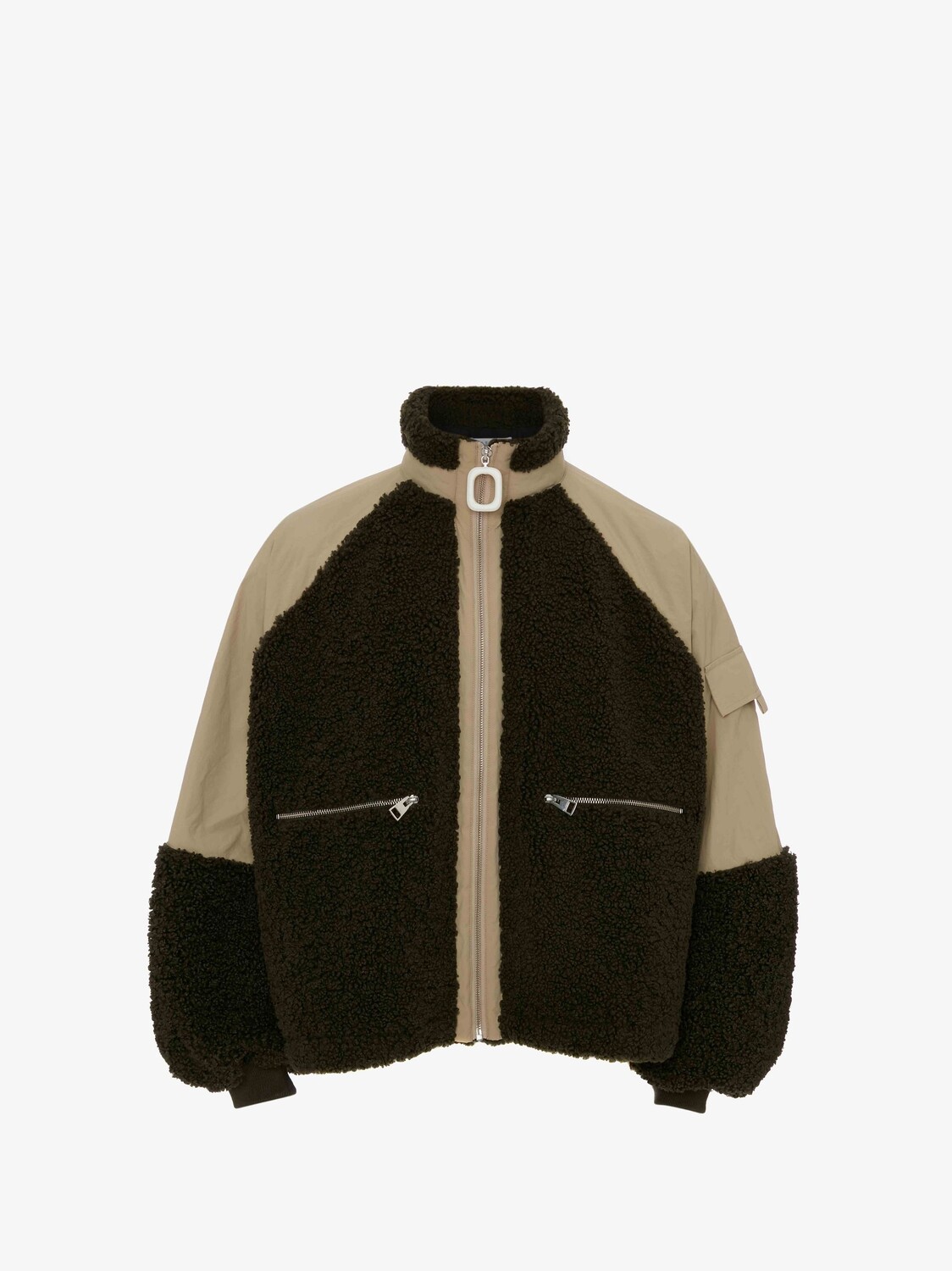 

Спортивная куртка из флиса JW Anderson, зеленый
