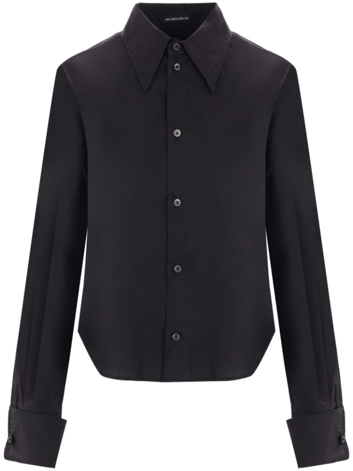

Ann Demeulemeester рубашка с заостренным воротником, черный