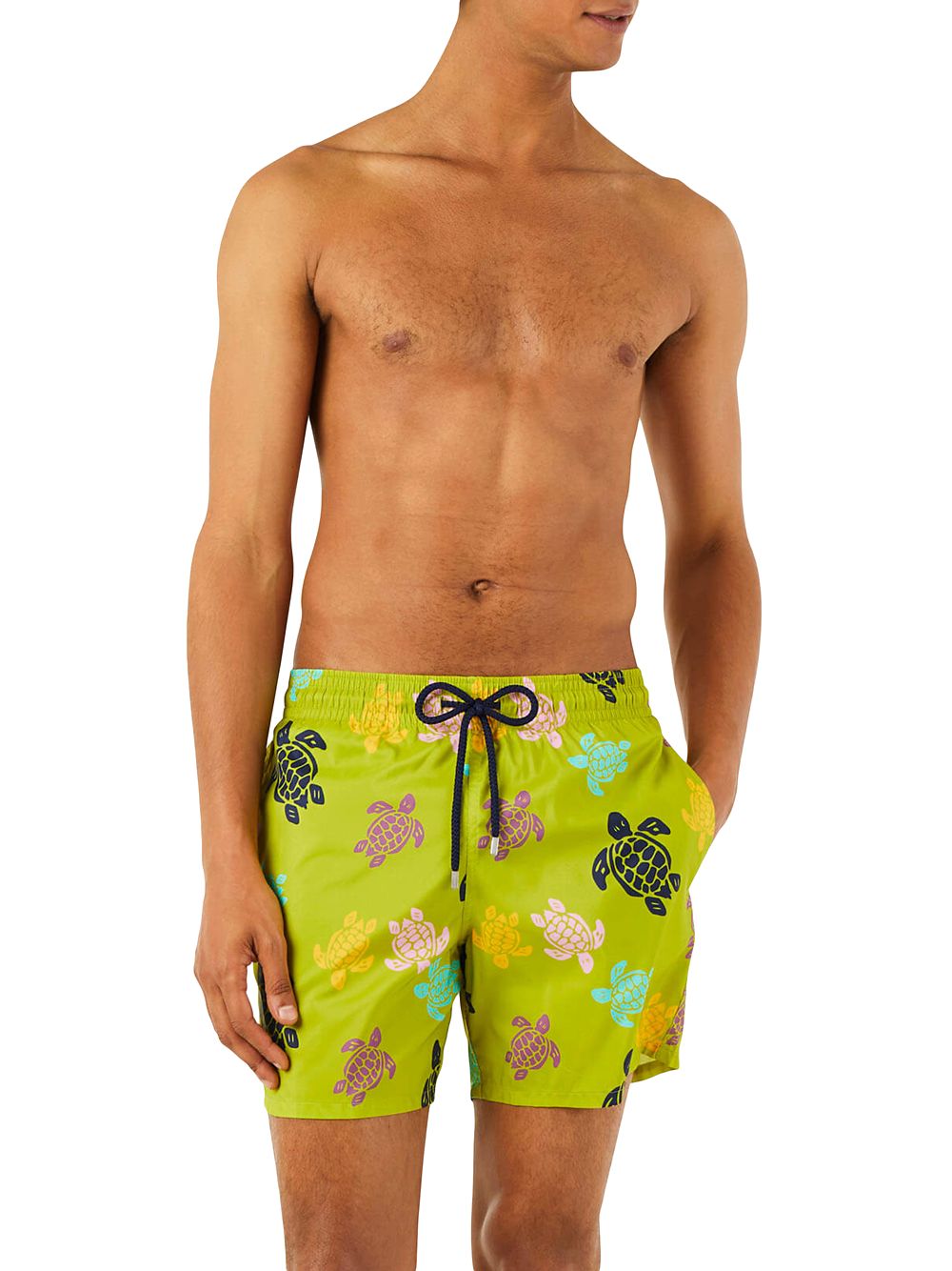 Яркие шорты для плавания Turtles Vilebrequin цена и фото