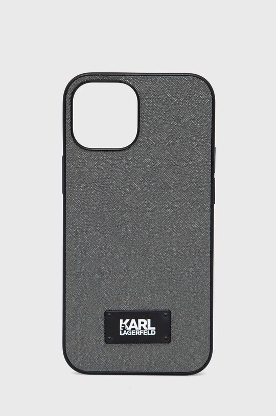 

Чехол для iPhone 13 мини 5,4 дюйма Karl Lagerfeld, серебро