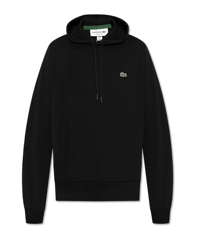 

Толстовка с капюшоном Lacoste, черный