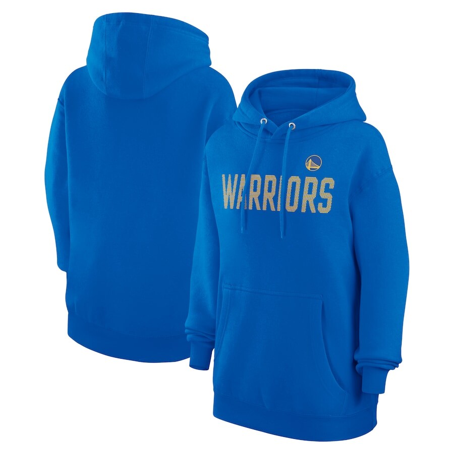 

Пуловер с капюшоном G-III 4Her by Carl Banks Golden State Warriors, роял