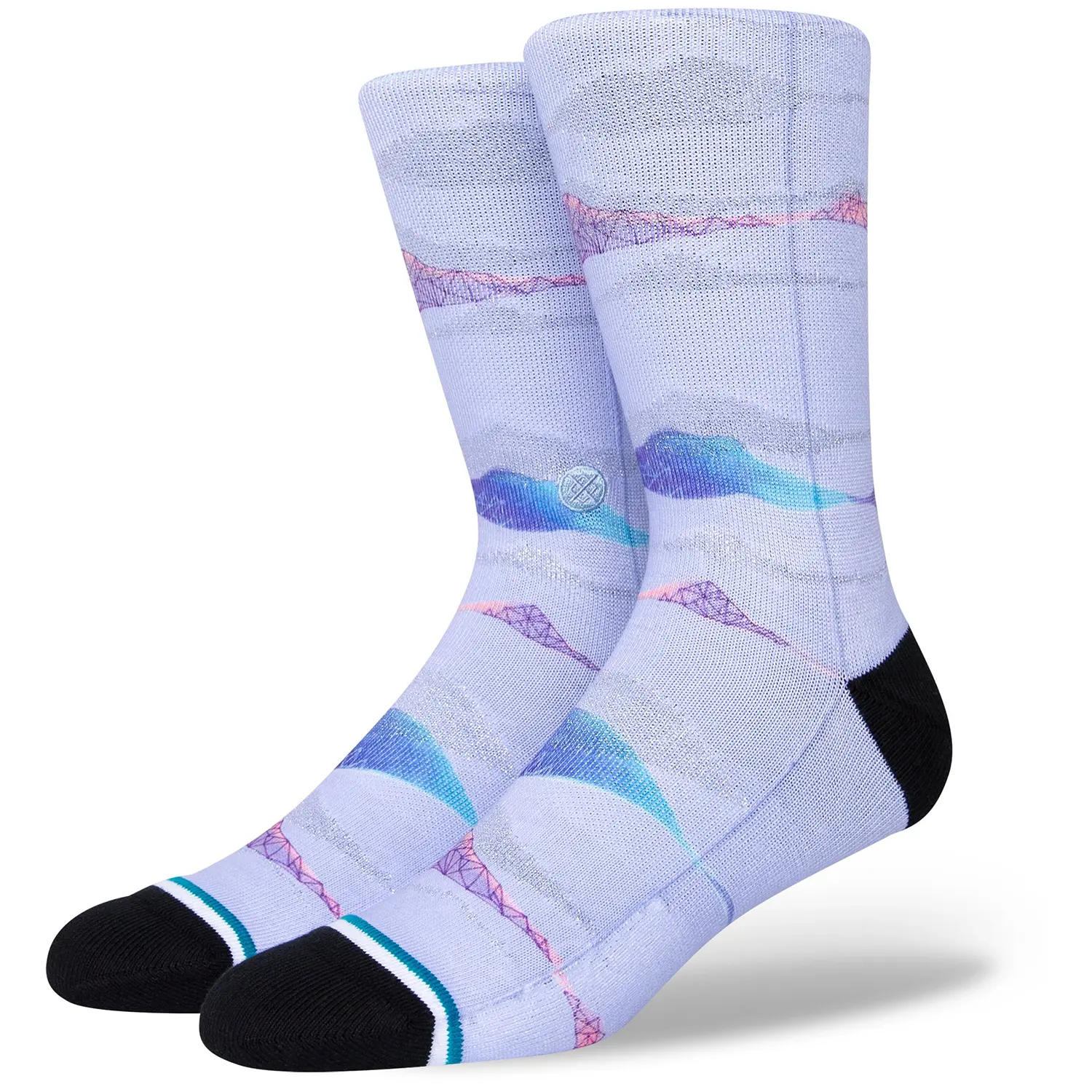 

Носки Stance Pembroke, фиолетовый