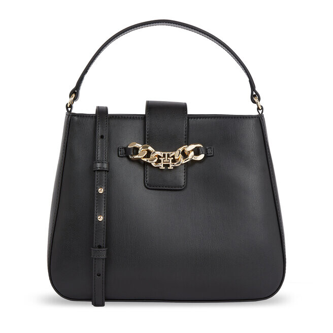

Сумка Tommy Hilfiger ThLuxe Satchel, черный