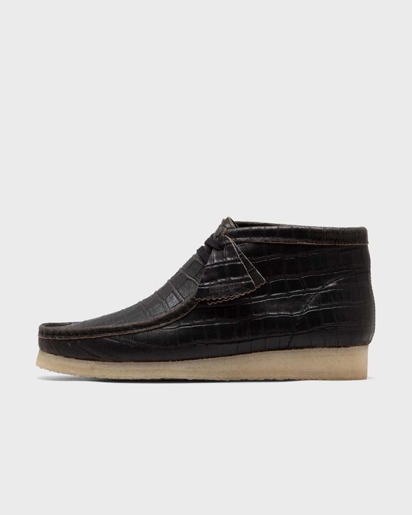 

Ботинки Clarks Originals Wallabee Boot, цвет blkcroc distress