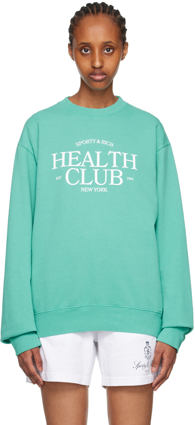 

Синяя толстовка Sporty & Rich Health Club, Синий