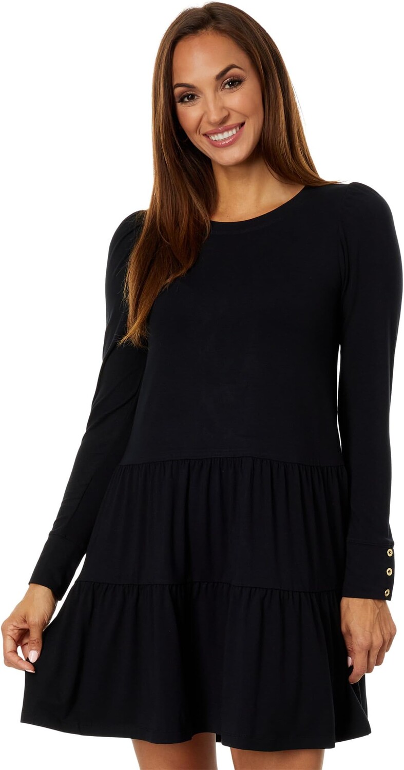 

Платье Arlette с длинными рукавами Lilly Pulitzer, цвет Onyx