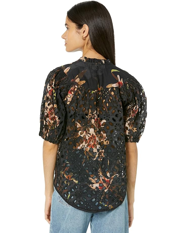 

Топ AllSaints Tila Kuroyuri Top, черный