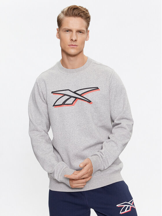 

Толстовка обычного кроя Reebok, серый