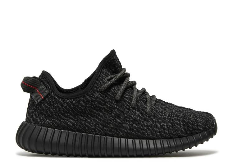 

Кроссовки Adidas YEEZY BOOST 350 'PIRATE BLACK' 2023, черный