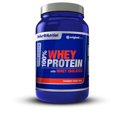 

100% сывороточный протеин + изо 2 фунта клубники 908 г, Perfect Nutrition