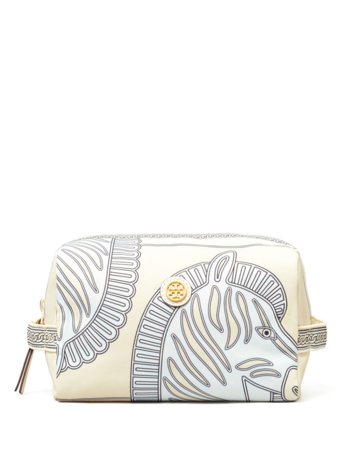 

Tory Burch большая косметичка Virginia, нейтральный цвет