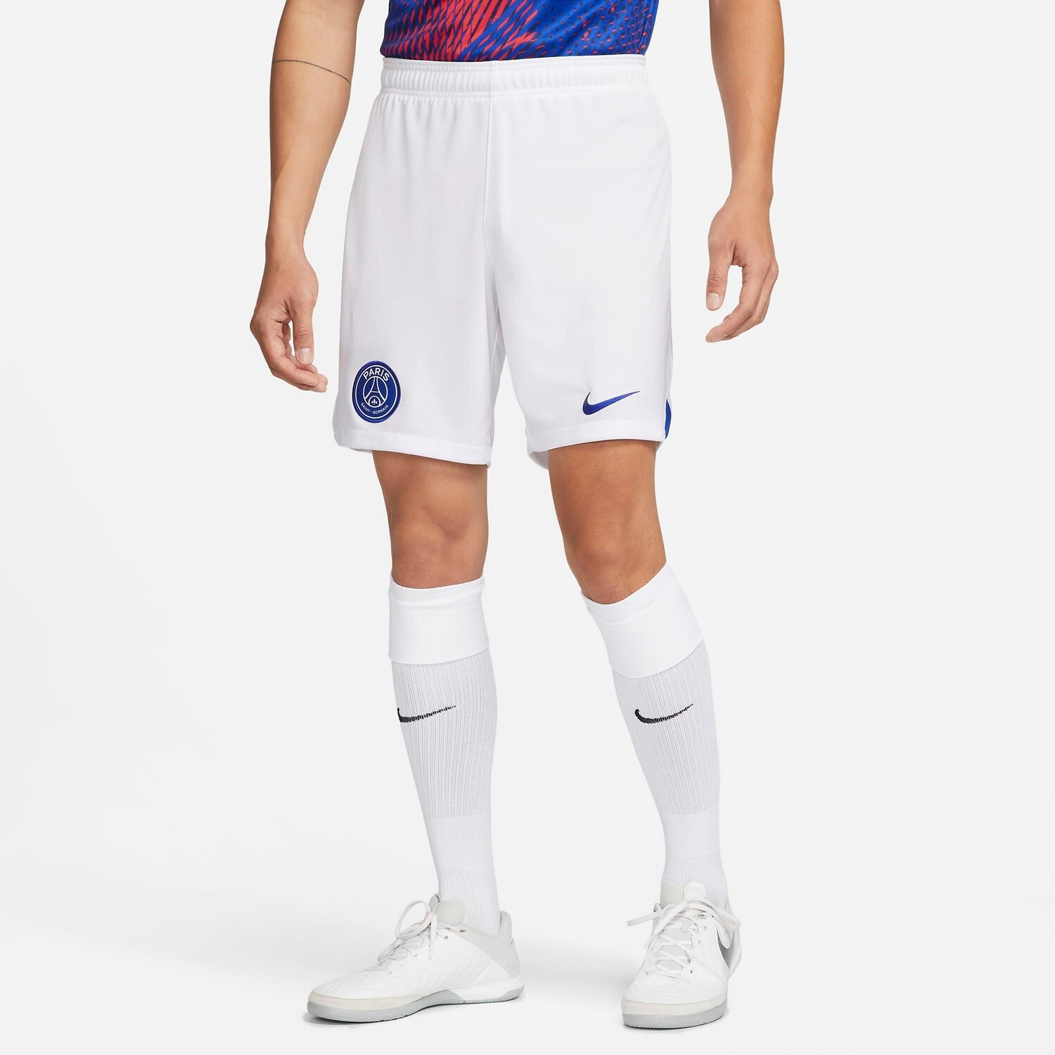 

Мужские футбольные шорты Nike Paris Saint-Germain Dri-FIT Stadium Third, белый