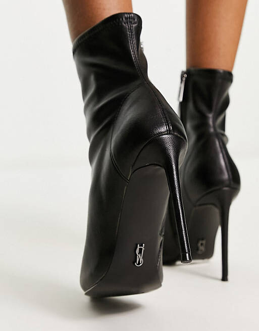 

Черные эластичные ботинки-носки Steve Madden Vanya