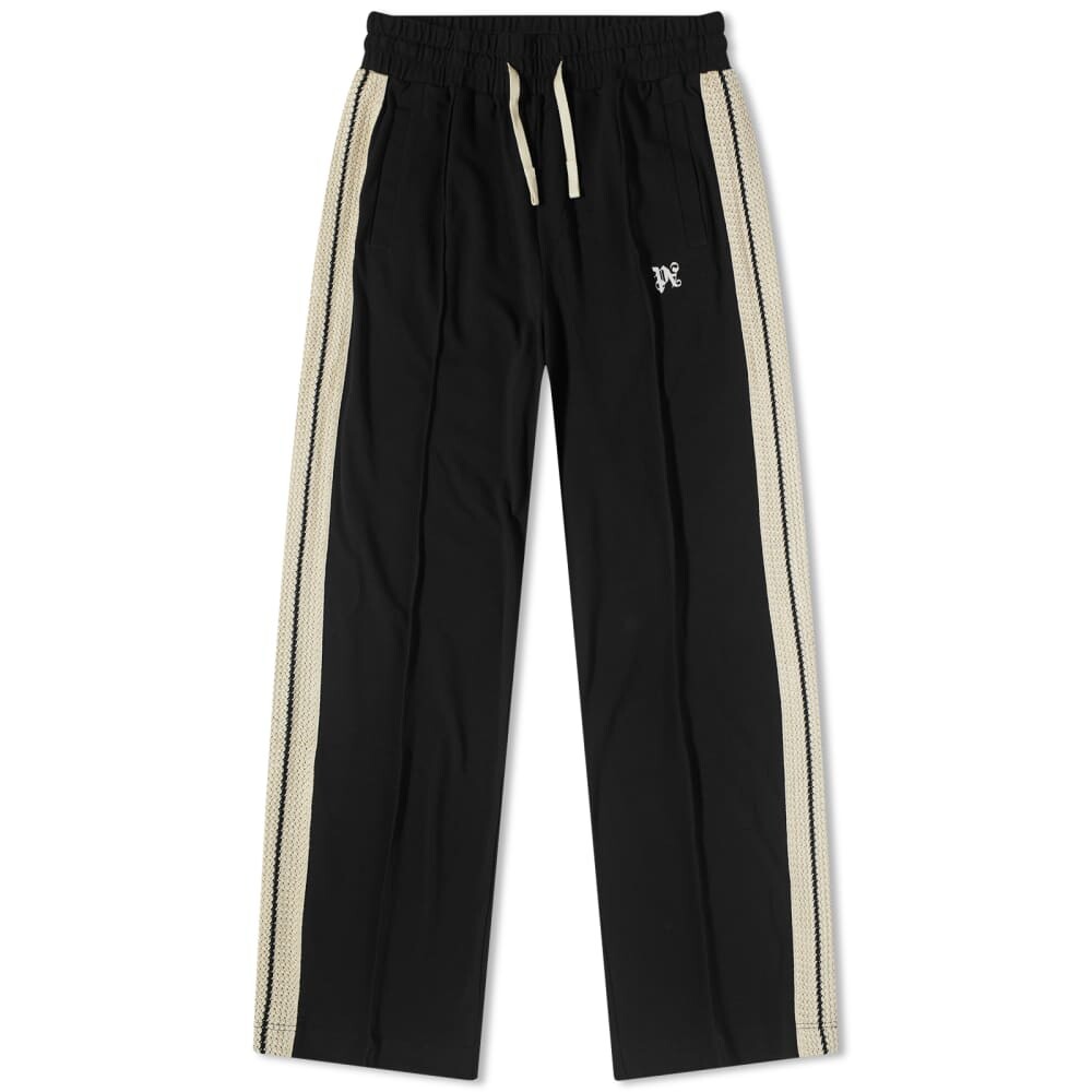 

Спортивные брюки из пике с монограммой Palm Angels, черный