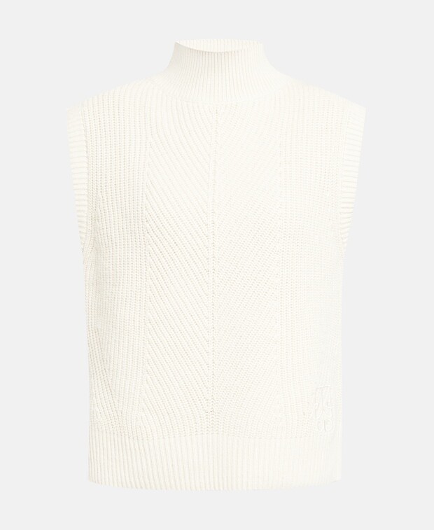 

Пуловер без рукавов Comma, Casual Identity, цвет Wool White