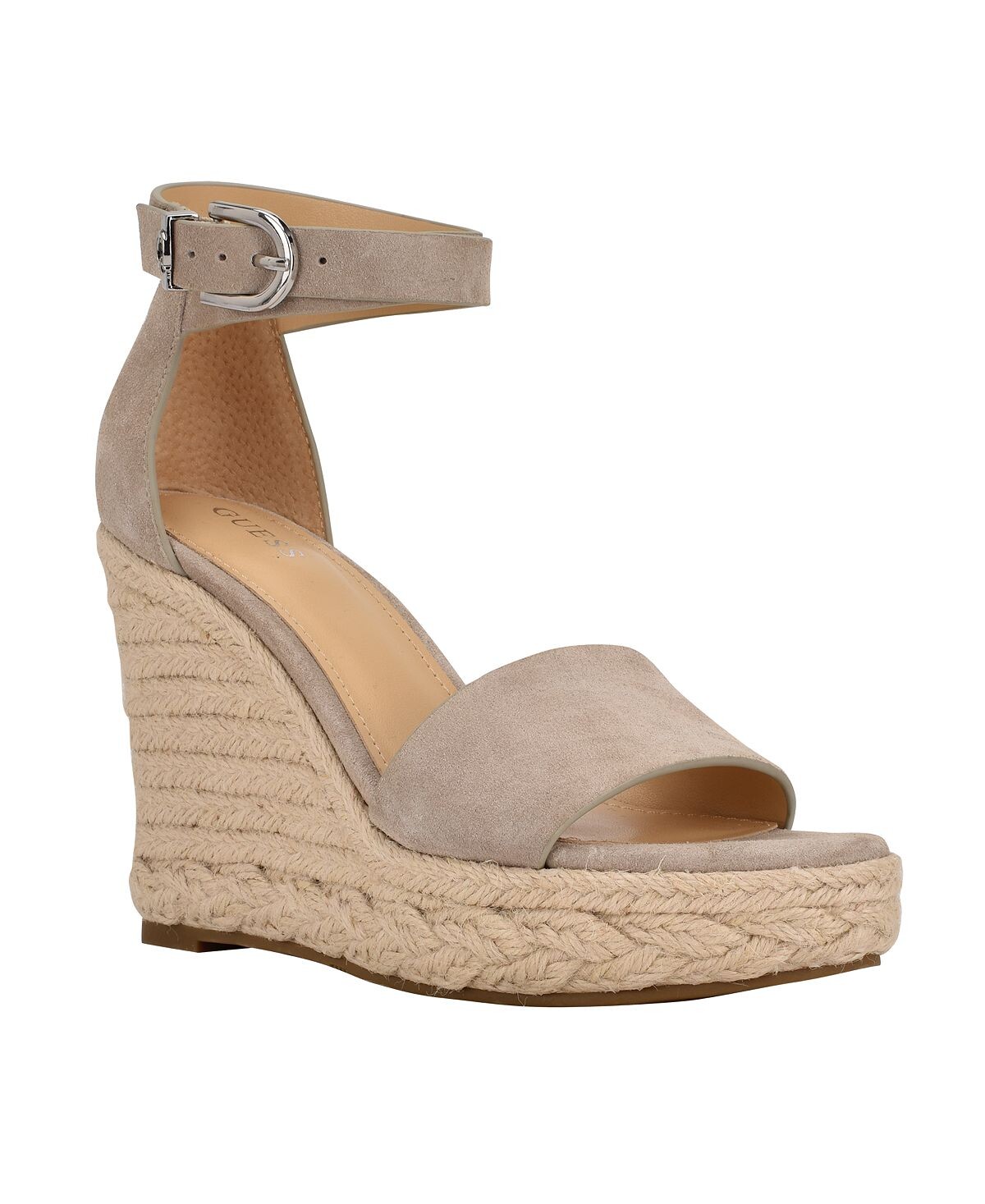 

Женские модные эспадрильи Hidy на танкетке GUESS, серый