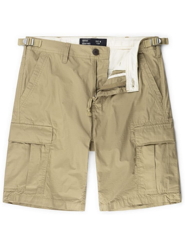 

Тканевые шорты Vintage Industries, бежевый