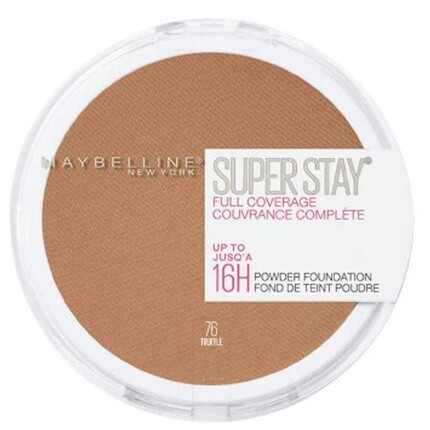 

Maybelline Superstay 16H Пудра с полным покрытием 76 Трюфель, Maybelline New York